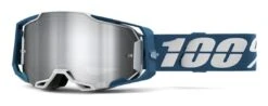 100% Armega Goggles - Mirrored Lens -Motorcycle Accessories Store 100 armega goggles albar flash silver