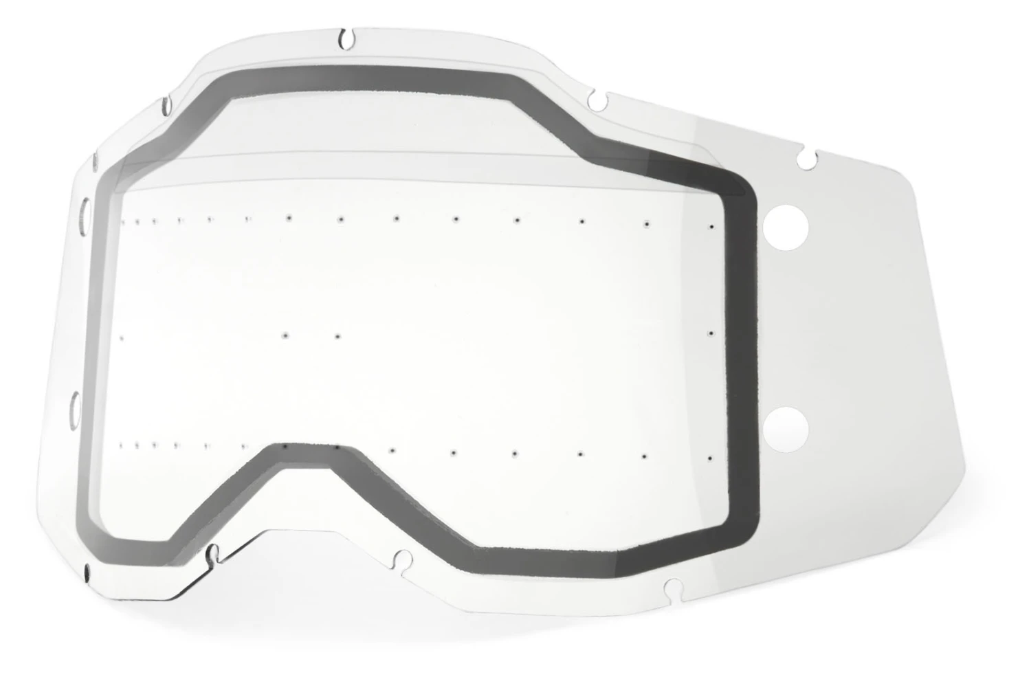 100% Forecast 2 Replacement Lens - With Bumps 2 100% Forecast 2 Replacement Lens - With Bumps - Image 2