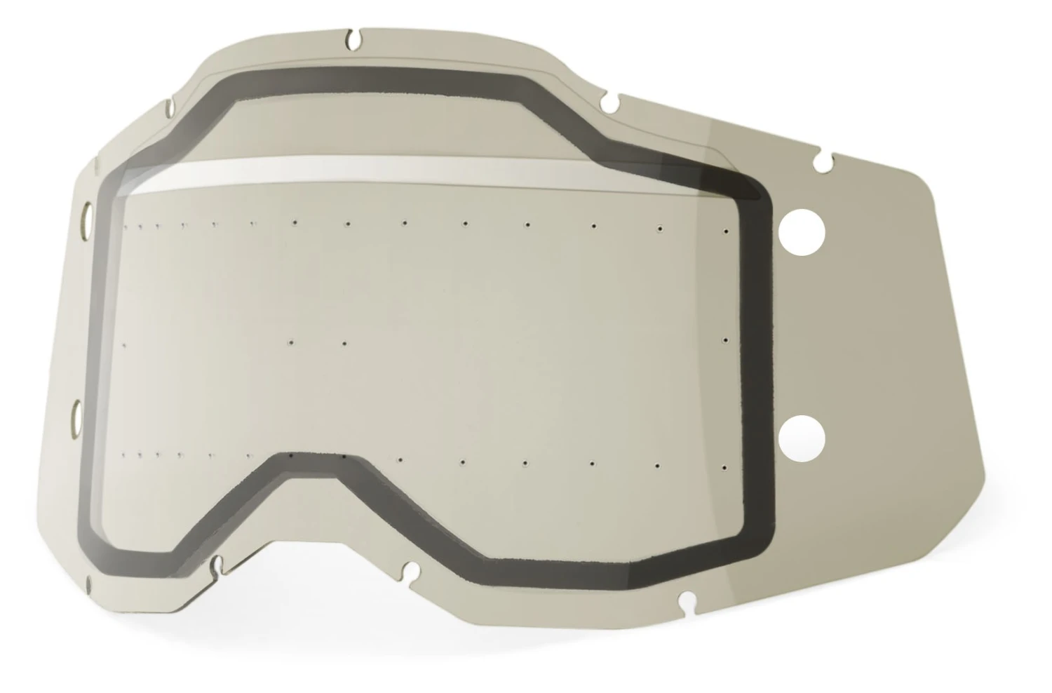 100% Forecast 2 Replacement Lens - With Bumps 4 100% Forecast 2 Replacement Lens - With Bumps - Image 4