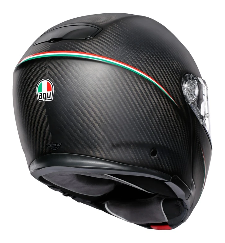 AGV Sportmodular Carbon Tricolore Helmet - Image 5