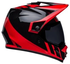 Bell Helmets Bell MX-9 Adventure Mips Dash Helmet -Motorcycle Accessories Store bell helmets mx9 adv mi dash black red 3