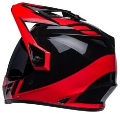 Bell Helmets Bell MX-9 Adventure Mips Dash Helmet -Motorcycle Accessories Store bell helmets mx9 adv mi dash black red 6