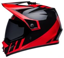 Bell Helmets Bell MX-9 Adventure Mips Dash Helmet -Motorcycle Accessories Store bell helmets mx9 adv mi dash black red 7