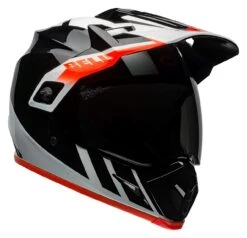 Bell Helmets Bell MX-9 Adventure Mips Dash Helmet -Motorcycle Accessories Store bell mx9 adventure mips dash helmet black white orange 2
