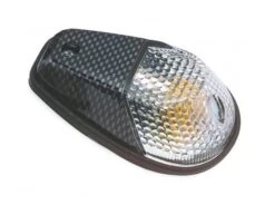 BikeMaster Universal Flush Mount Turn Signals -Motorcycle Accessories Store bike master universal flush mount turn signals black clear 1