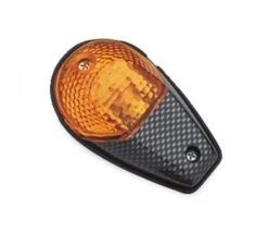 BikeMaster Universal Flush Mount Turn Signals -Motorcycle Accessories Store bike master universal flush mount turn signals carbon amber