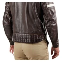 BILT Alder 2 Leather Jacket -Motorcycle Accessories Store bilt alder2 leather jacket brown 4