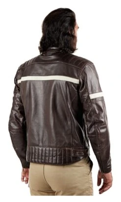 BILT Alder 2 Leather Jacket -Motorcycle Accessories Store bilt alder2 leather jacket brown 5