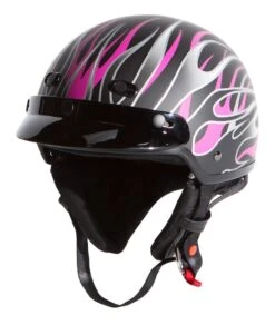BILT Phoenix Women's Helmet -Motorcycle Accessories Store bilt phoenix womens helmet matte black pink 4