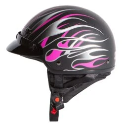 BILT Phoenix Women's Helmet -Motorcycle Accessories Store bilt phoenix womens helmet matte black pink 5