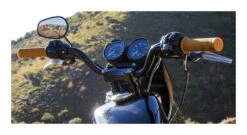 Biltwell Tracker High 1" Handlebars -Motorcycle Accessories Store biltwell high tracker1 handlebars