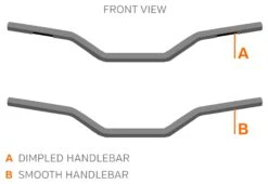 Biltwell Tracker High 1" Handlebars -Motorcycle Accessories Store biltwell high tracker1 handlebars 3