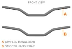 Biltwell Zed 1" Handlebars -Motorcycle Accessories Store biltwell zed1 handlebars 2