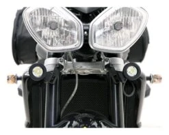 Denali Offset Mounting Kit For Denali Driving Lights -Motorcycle Accessories Store denali universal pivot light mount kit for denali driving lights 3