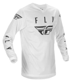Fly Racing Universal Jersey -Motorcycle Accessories Store fly racing dirt fly universal jersey black white 2