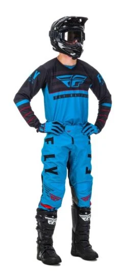 Fly Racing Dirt Kinetic K120 Pants -Motorcycle Accessories Store fly racing dirt kinetic k120 pants blue black red 4