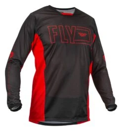 Fly Racing Kinetic Mesh Jersey -Motorcycle Accessories Store fly racing dirt kinetic mesh jersey red black