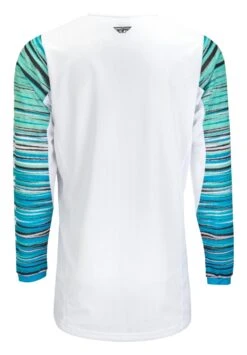 Fly Racing Kinetic Mesh Jersey -Motorcycle Accessories Store fly racing dirt kinetic mesh jersey white blue mint 1