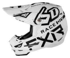FXR 6D ATR-2 Race Division Helmet 26 FXR 6D ATR-2 Race Division Helmet -Motorcycle Accessories Store fxr6 datr2 race division helmet white black 1