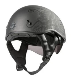 GMax HH65 Devotion Naked Helmet -Motorcycle Accessories Store g max hh65 naked devotion helmet black silver 4