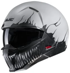 HJC I20 Scraw Helmet -Motorcycle Accessories Store hj ci20 scraw helmet black white 2