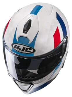 HJC I90 Syrex Helmet 9 HJC I90 Syrex Helmet -Motorcycle Accessories Store hjci90 syrex helmet white blue red 2