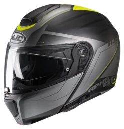 HJC RPHA 90S Cadan Helmet 7 HJC RPHA 90S Cadan Helmet -Motorcycle Accessories Store hjcrpha90 s cadan helmet black silver hi viz