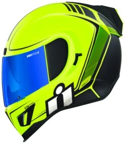 Icon Airform Resurgent Helmet -Motorcycle Accessories Store icon airform resurgent helmet hi viz 1