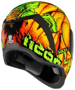Icon Airform Trick Or Street Helmet -Motorcycle Accessories Store icon airform trickor street helmet orange 2