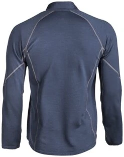 Klim Teton Merino Wool 1/4 Zip Shirt -Motorcycle Accessories Store klim teton merino wool zip blue 2