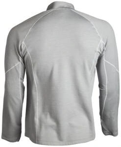 Klim Teton Merino Wool 1/4 Zip Shirt -Motorcycle Accessories Store klim teton merino wool zip grey 2