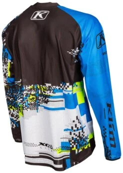 Klim XC Lite Jersey -Motorcycle Accessories Store klim xc lite jersey digital chaos blue 1