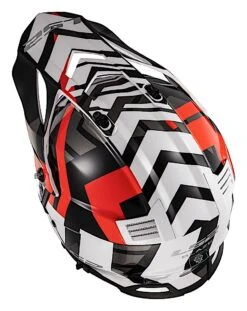 LS2 Blaze Xtreme Helmet -Motorcycle Accessories Store ls2 blaze xtreme helmet red black white 5