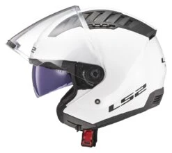 LS2 Copter Helmet - Solid -Motorcycle Accessories Store ls2 copter helmet solid white 2