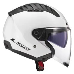 LS2 Copter Helmet - Solid -Motorcycle Accessories Store ls2 copter helmet solid white 3