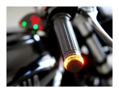 Motogadget M-Blaze Disc Bar End LED Turn Signal -Motorcycle Accessories Store motogadgetm blaze disc bar end led turn signal 1