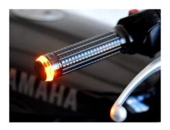 Motogadget M-Blaze Disc Bar End LED Turn Signal -Motorcycle Accessories Store motogadgetm blaze disc bar end led turn signal