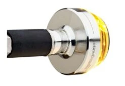 Motogadget M-Blaze Disc Bar End LED Turn Signal -Motorcycle Accessories Store motogadgetm blaze disc bar end led turn signal polished