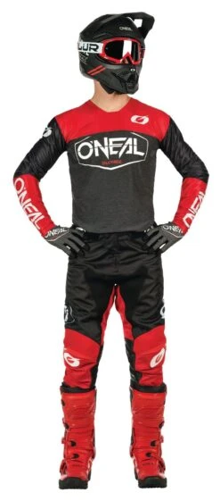 O'Neal Mayhem Lite Hexx Jersey -Motorcycle Accessories Store o neal mayhem lite hexx jersey black red 2
