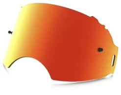 Oakley Airbrake MX Replacement Lens -Motorcycle Accessories Store oakley airbrake mx fire rep lens fire iridium