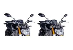 Puig Speedometer Backshell Yamaha FZ-09 2014-2016 -Motorcycle Accessories Store puig speedometer backshell yamaha fz0920142016 black 2