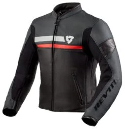 REV'IT! Mile Jacket -Motorcycle Accessories Store revit mile jacket black red