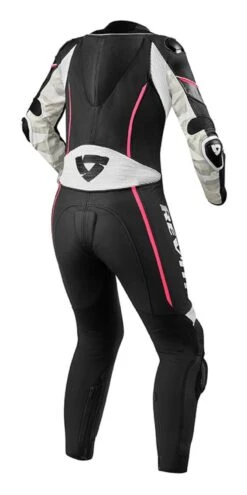 REV'IT! Xena 3 Women's Race Suit -Motorcycle Accessories Store revit xena3 womens race suit black pink 1