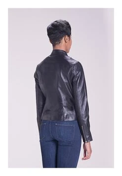 Schott 21141W Lambskin Cafe Women's Jacket -Motorcycle Accessories Store schott21141 w lambskin cafe womens jacket 6