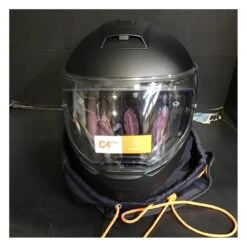 Schuberth C4 Pro Women's Helmet Matte Black / XS [Blemished - Very Good] -Motorcycle Accessories Store schuberth c4 pro womens helmet matte black xs blemished very good matte black 3