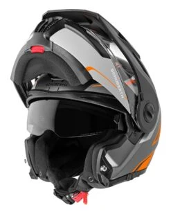 Schuberth E1 Endurance Helmet -Motorcycle Accessories Store schuberth e1 endurance helmet orange 2