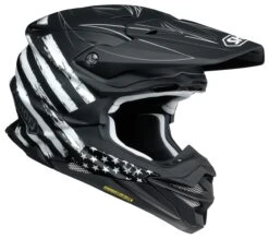 Shoei VFX-EVO Faithful Helmet -Motorcycle Accessories Store shoei vfxevo faithful helmet matte black s ilver 2
