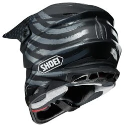Shoei VFX-EVO Faithful Helmet -Motorcycle Accessories Store shoei vfxevo faithful helmet matte black s ilver 3