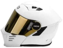 Simpson Mod Bandit Helmet 17 Simpson Mod Bandit Helmet -Motorcycle Accessories Store simpson mod bandit helmet white 1