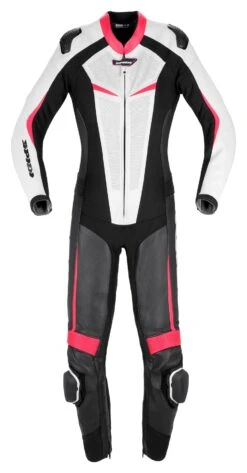 Spidi Track Perforated Pro Women's Race Suit 6 Spidi Track Perforated Pro Women's Race Suit -Motorcycle Accessories Store spidi track lady perf pro black pink